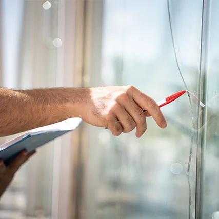 broken glass repair in Ruskin, FL